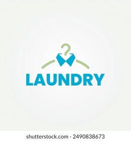 Logotipo de limpieza de lavadora de ropa