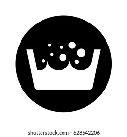 Laundry water indicator icon
