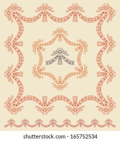 Laurel border set