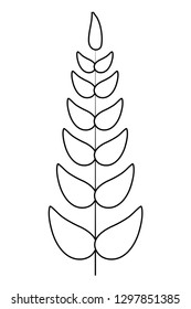 laurel branches icon