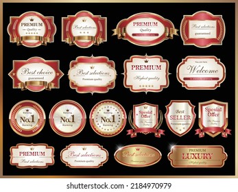 
laurel, premium, icon, set, no.1, ribbon, bestseller, ranking, award, sales, top, luxury, hall of fame, gorgeous, matching, golden, crest, classic, vintage, winner, frame, vector, award, symbol.