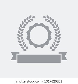 Laurel quality insigna icon