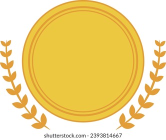 Laurel-und Rundmedaille