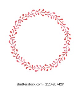 Laurel Spring Frame free vector image