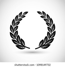 Laurel vector icon