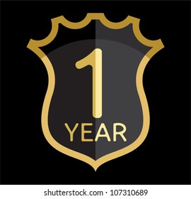 laurel wreath 1 year