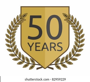 laurel wreath 50 years