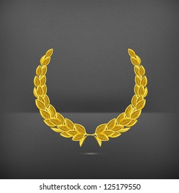 Laurel wreath, award vector