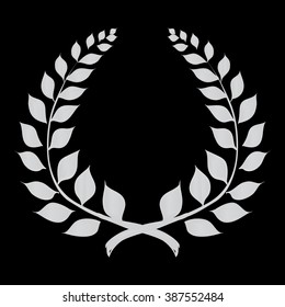 laurel wreath award  vector