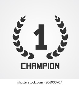 Laurel wreath for champion