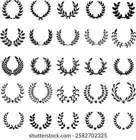 Laurel Wreath Decoration Set Bundle