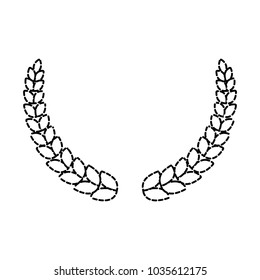 Laurel wreath design