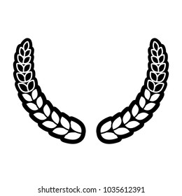 Laurel wreath design