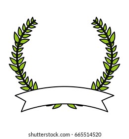 Laurel wreath design