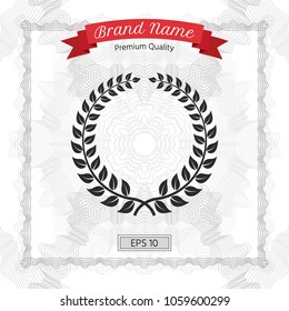 Laurel wreath - design symbol