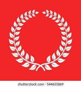 Laurel wreath - design symbol