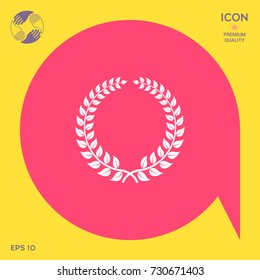 Laurel wreath - design symbol