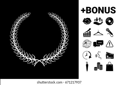 Laurel wreath - elegant symbol for your design