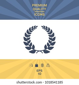 Laurel wreath, element for yor design