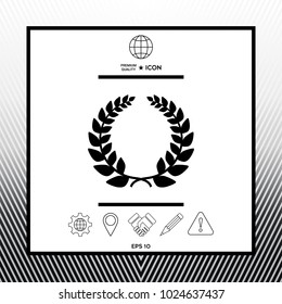 Laurel wreath, element for yor design