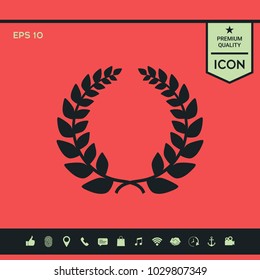 Laurel wreath, element for yor design
