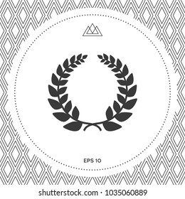 Laurel wreath, element for yor design