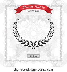Laurel wreath. Element for yor design