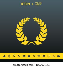 Laurel wreath, element for yor design Laurel wreath, element for yor design
