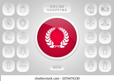 Laurel wreath, element for yor design