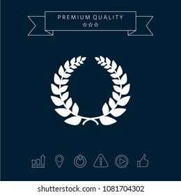 Laurel wreath, element for yor design