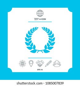 Laurel wreath, element for yor design