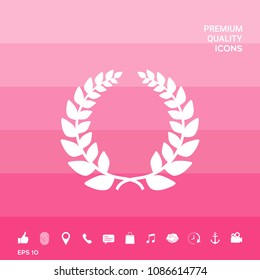 Laurel wreath, element for yor design