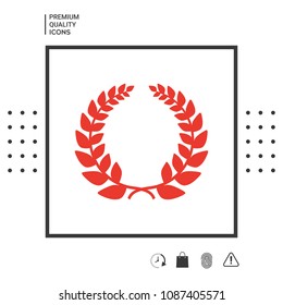 Laurel wreath, element for yor design
