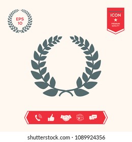 Laurel wreath, element for yor design