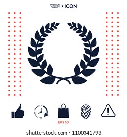 Laurel wreath, element for yor design
