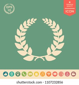 Laurel wreath, element for yor design