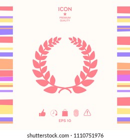 Laurel wreath, element for yor design