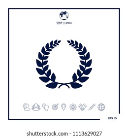 Laurel wreath, element for yor design