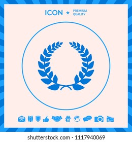 Laurel wreath, element for yor design