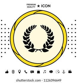 Laurel wreath, element for yor design