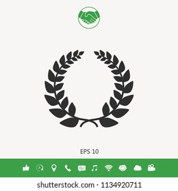 Laurel wreath, element for yor design
