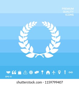 Laurel wreath, element for yor design