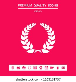 Laurel wreath, element for yor design