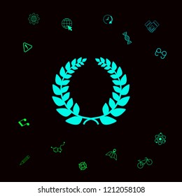 Laurel wreath, element for yor design