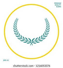 Laurel wreath. Element for yor design