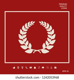 Laurel wreath, element for yor design
