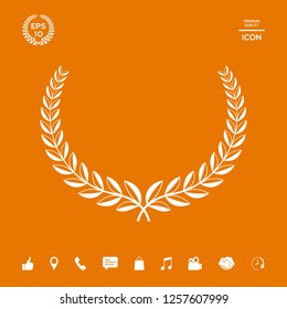 Laurel wreath. Element for yor design