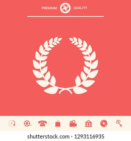 Laurel wreath, element for yor design