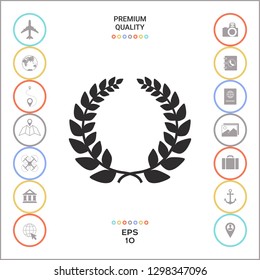 Laurel wreath, element for yor design