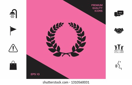 Laurel wreath, element for yor design